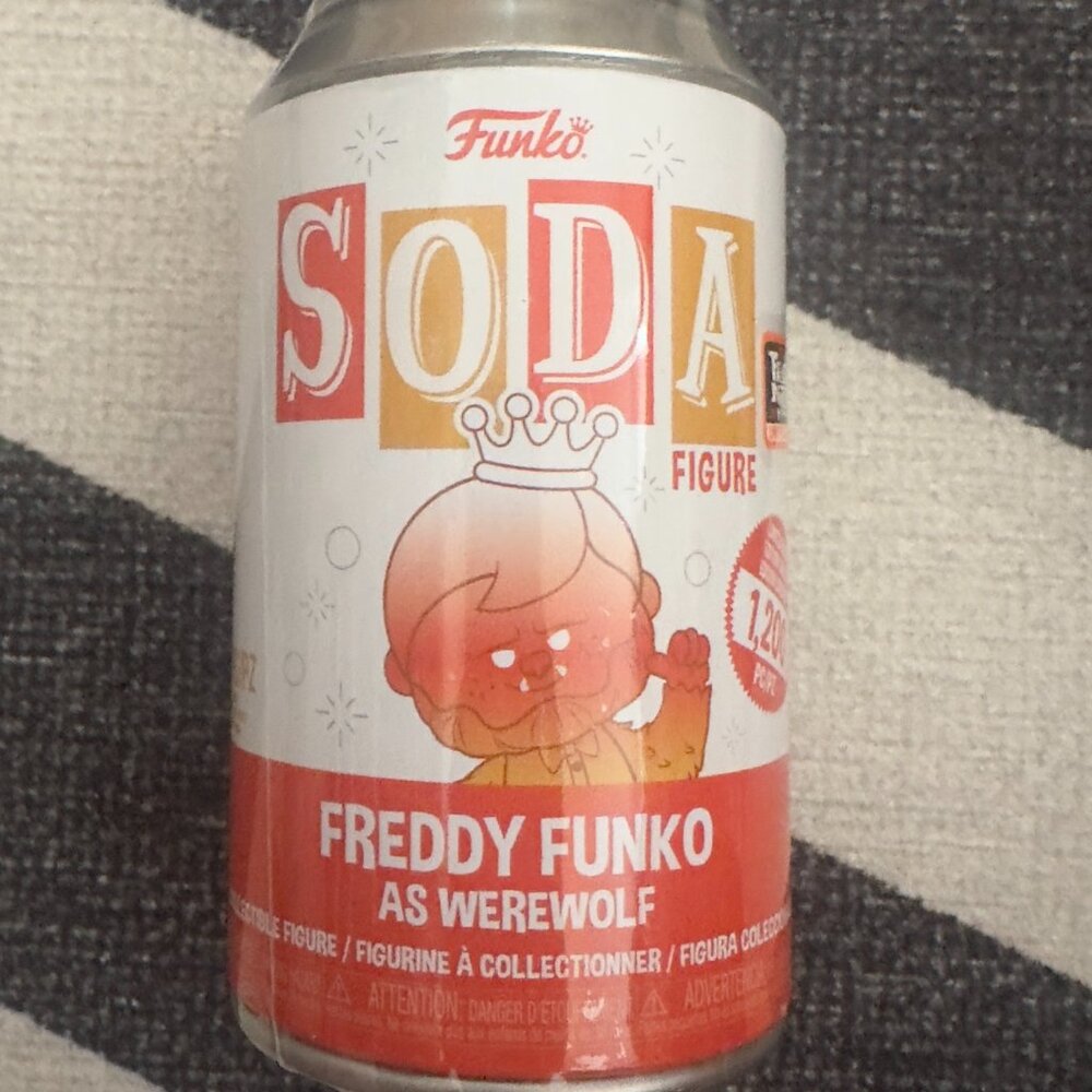 Funko Soda Freddy Funko Werewolf FrightNight 2022 Limited Edition 1200PCS Sealed